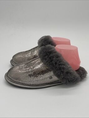 UGG Women's Scuffette II Metallic Sparkle slippers